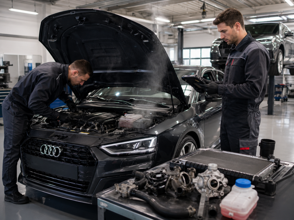 Почему перегрев двигателя audi нельзя игнорировать